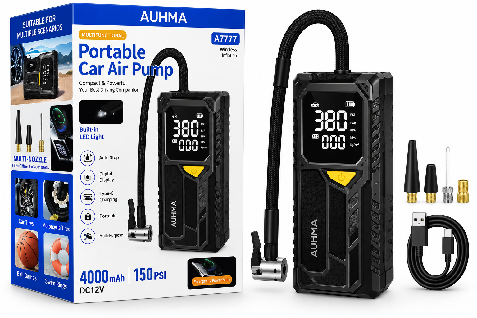 AUHMA A7777 Hava Pompası