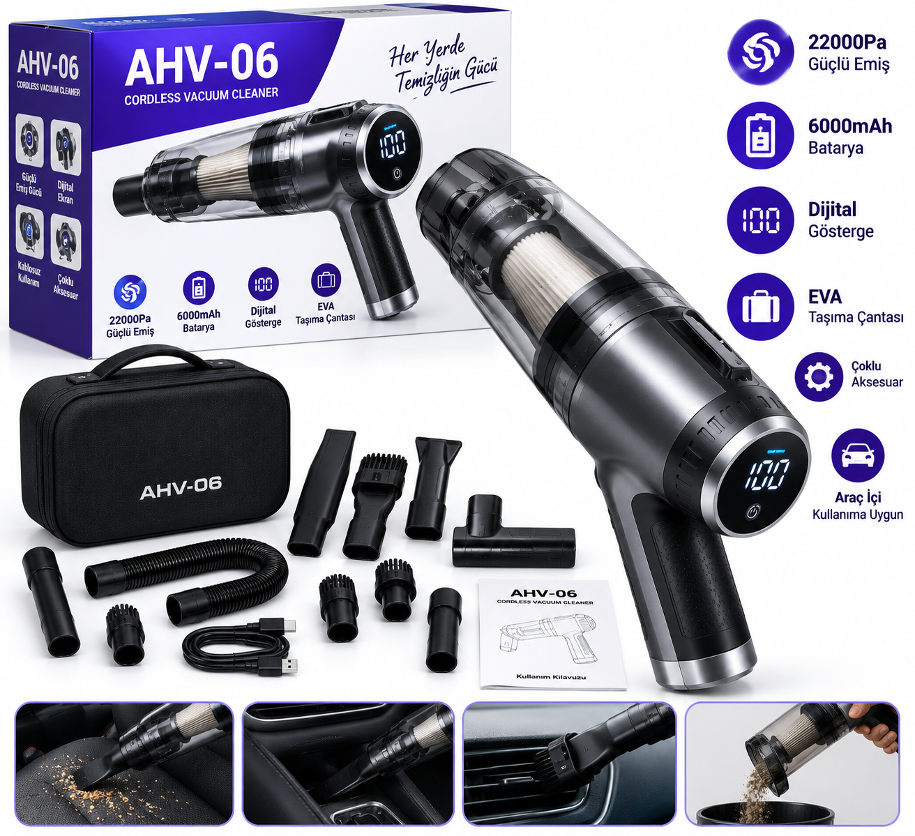 AHV-06 Araç Süpürgesi